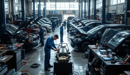 Top auto repair services in Austin, TX, including engine diagnostics, brake repairs, and maintenance options.