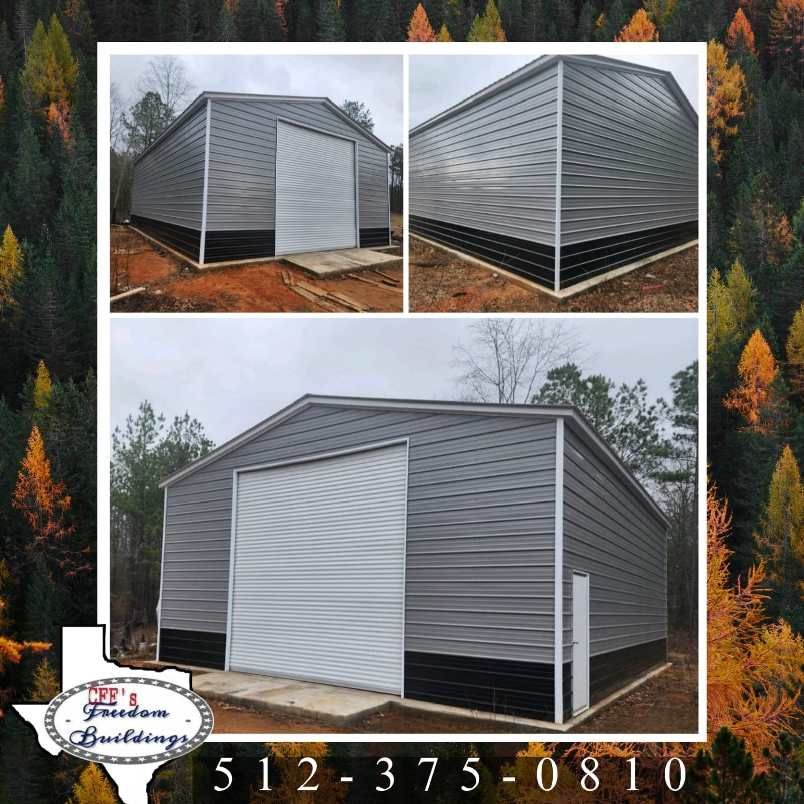 CFF Freedom Buildings Portable Buildings and Metal Structures in Texas