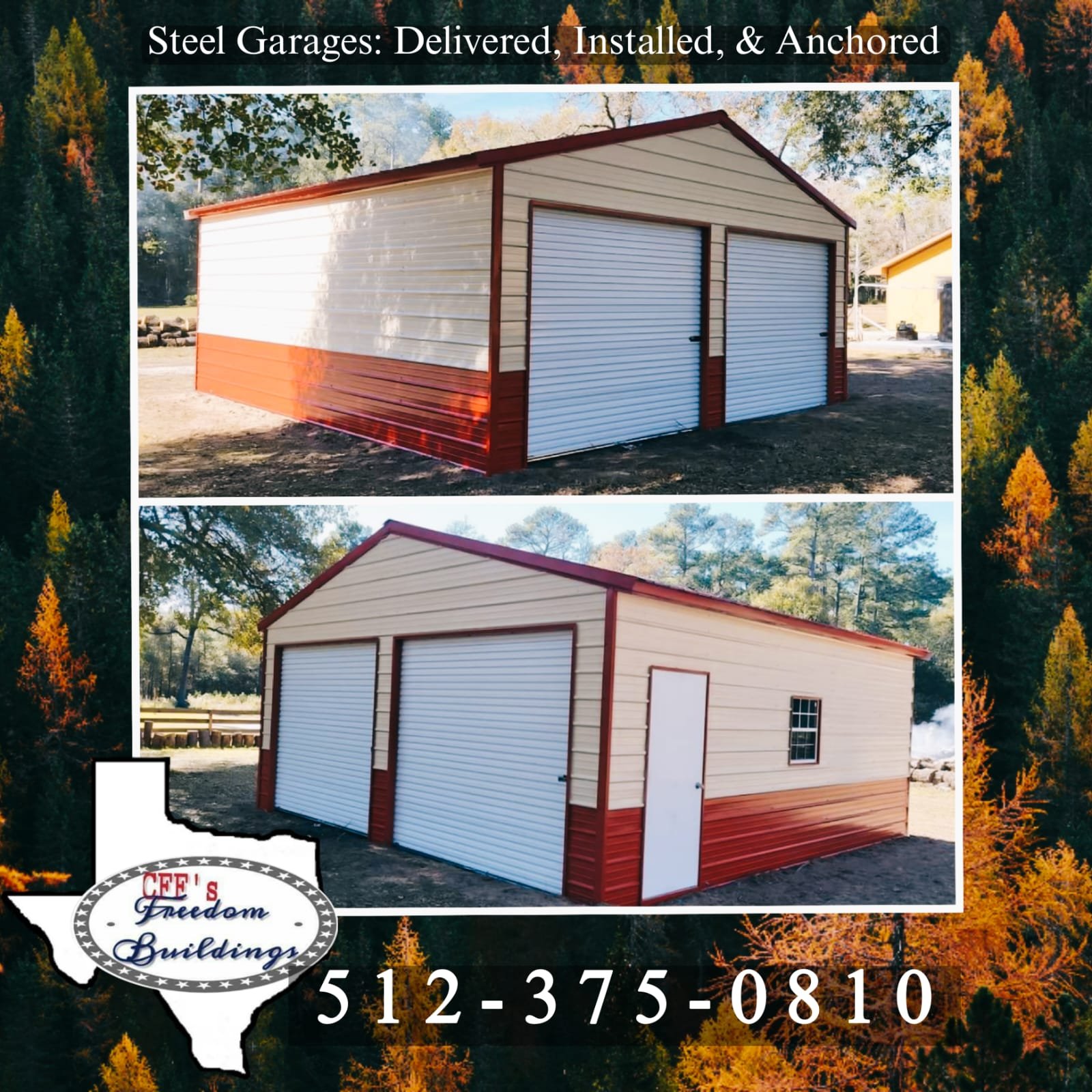 CFF Freedom Buildings Portable Buildings and Metal Structures in Texas